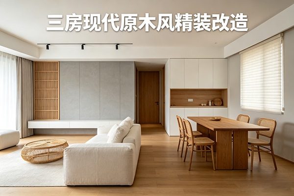 精装房局部改造+全屋软装